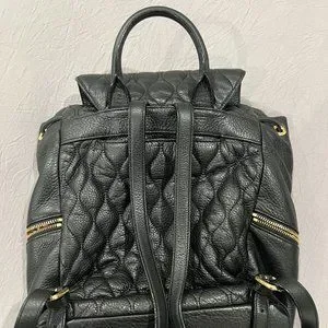 Vera Bradley Amy Quilted Leather Backpack- Black Quilted Leather Backpack Vera Bradley | Bags | Vera Bradley Amy Quilted Leather  main image 2